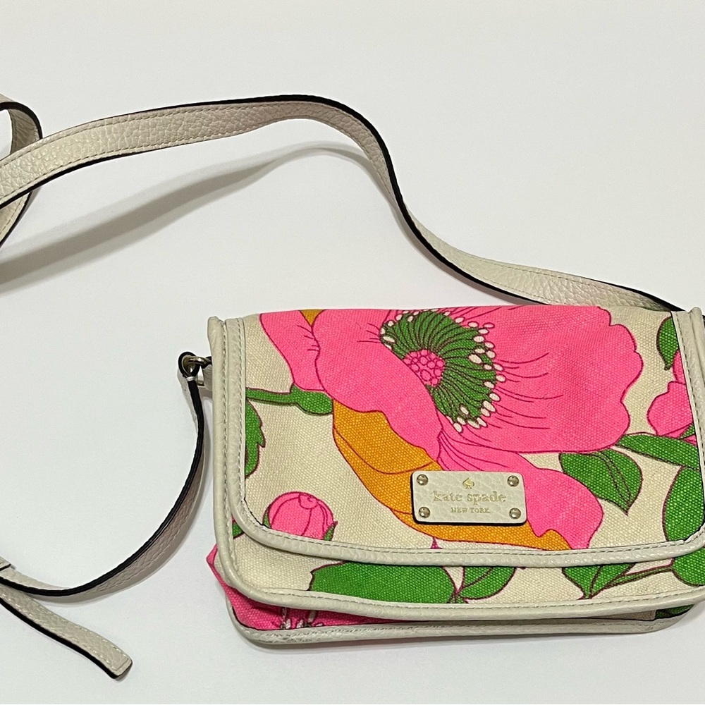 Kate Spade floral crossbody